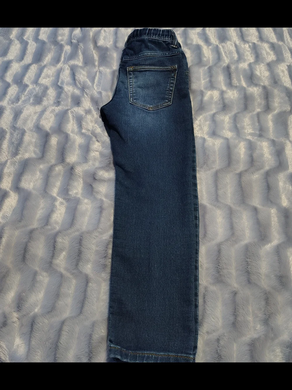 Gap Kids Boys Jeans Size S Regular Stretch Slim Blue Denim Pull-On Waist